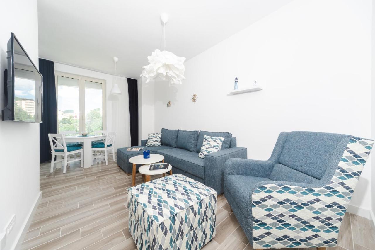 La Barca Apartments Bečići المظهر الخارجي الصورة