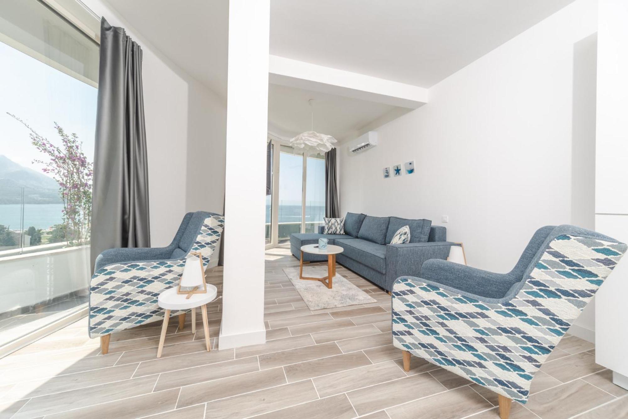 La Barca Apartments Bečići المظهر الخارجي الصورة